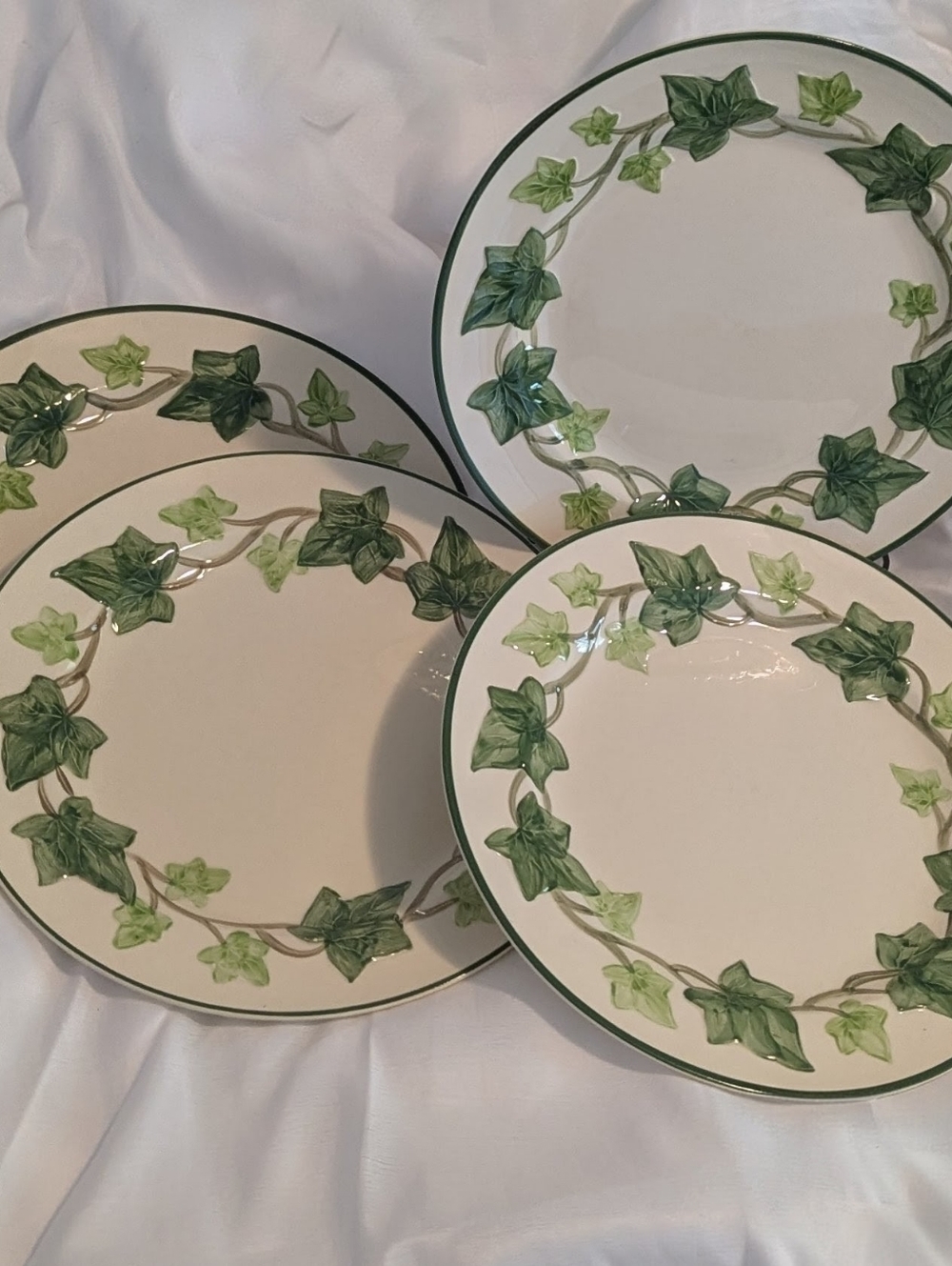 Franciscan Ivy Dinner Plates - Set of 4